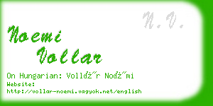 noemi vollar business card